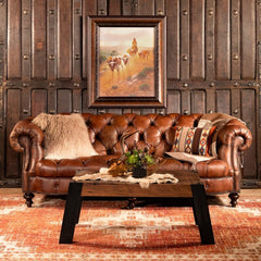 Brown Leather Sofa for Timeless Comfort and Style
