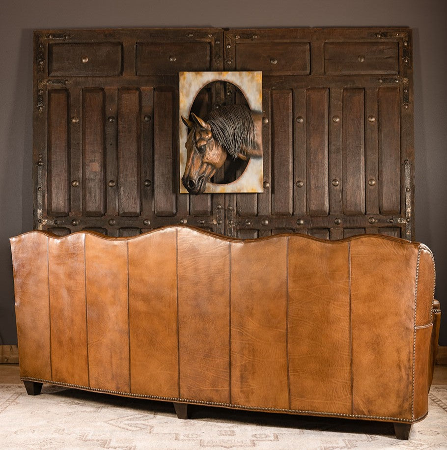 Brown Leather Sofa Bed for Stylish Comfort