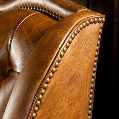 Brown Leather Sofa Bed for Stylish Comfort