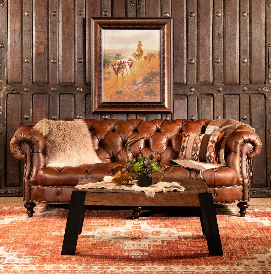 Brown Leather Sofa for Timeless Comfort and Style