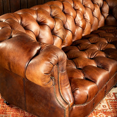 Brown Leather Sofa for Timeless Comfort and Style